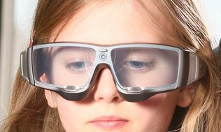 SMI Gazewear glasses-type mobile eyetracker