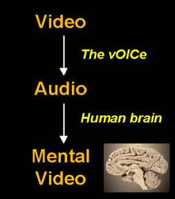 Mental imagery through sound