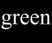 The vOICe sounding the word 'green' in Times New Roman (88K wav)