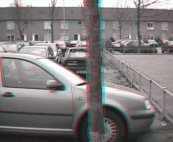 3D anaglyph for red/green glasses